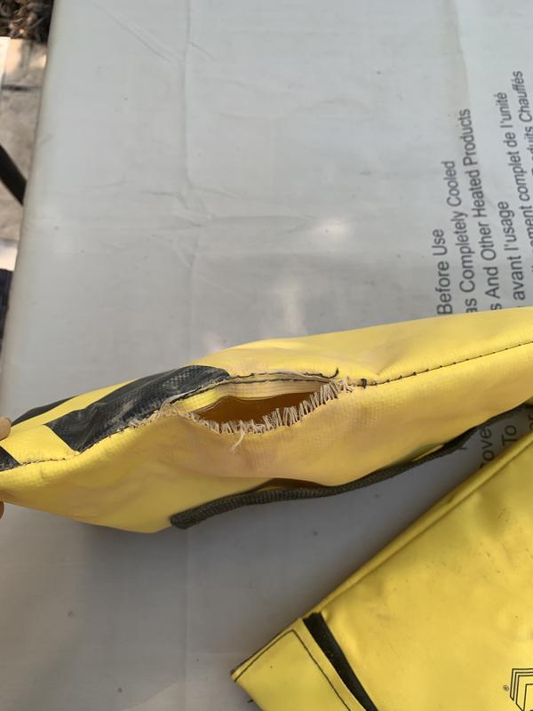 Photo submitted with review of product