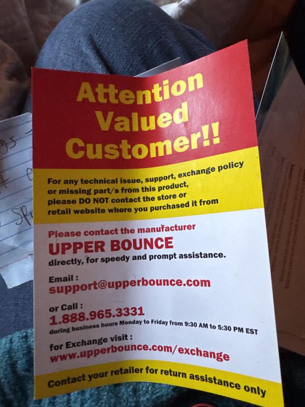 Photo submitted with review of product