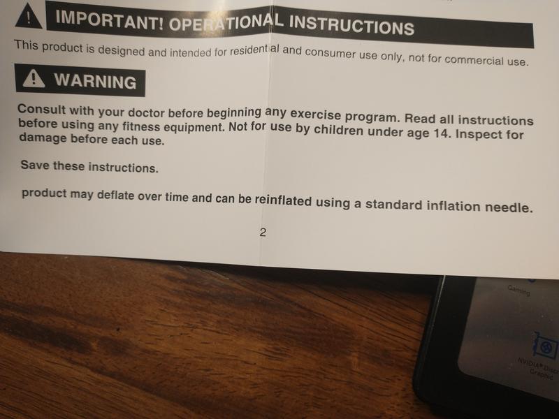 Photo submitted with review of product