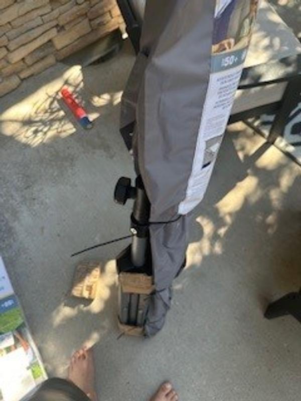 Photo submitted with review of product