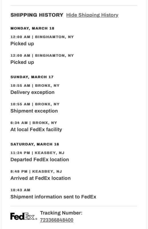 Photo submitted with review of product