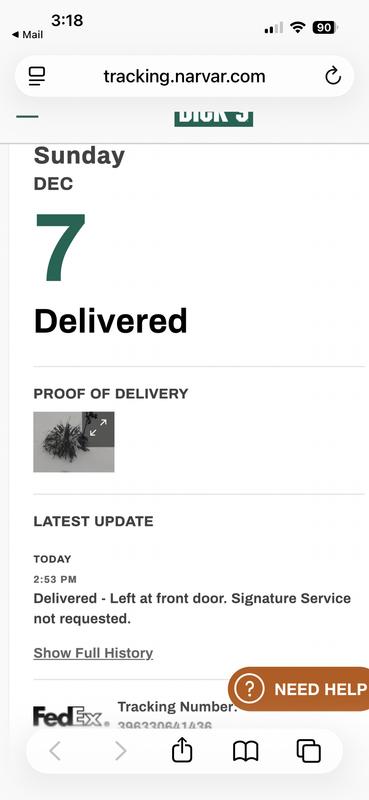 Photo submitted with review of product