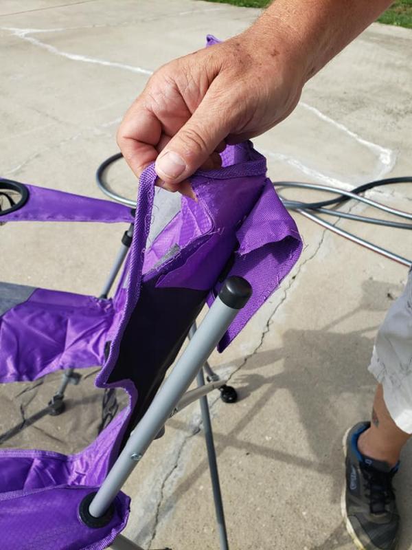 Photo submitted with review of product