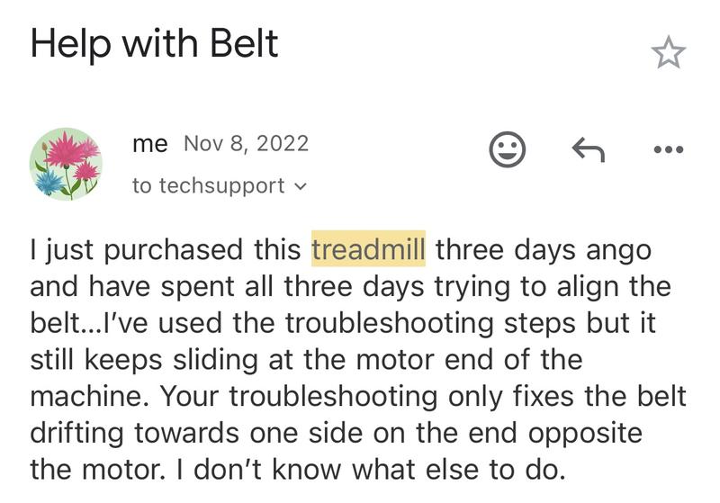 Photo submitted with review of product