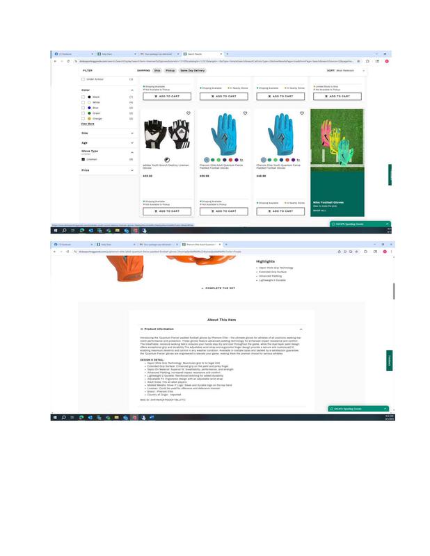 Photo submitted with review of product
