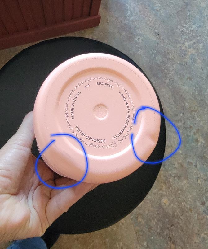 Photo submitted with review of product