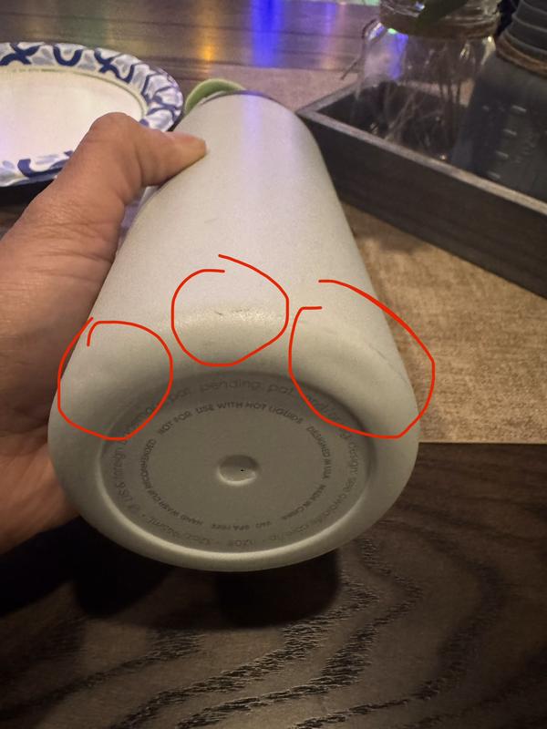 Photo submitted with review of product