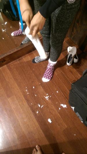Photo submitted with review of product