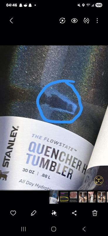 Photo submitted with review of product