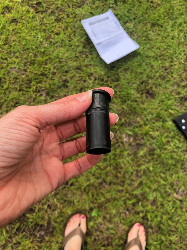 Photo submitted with review of product