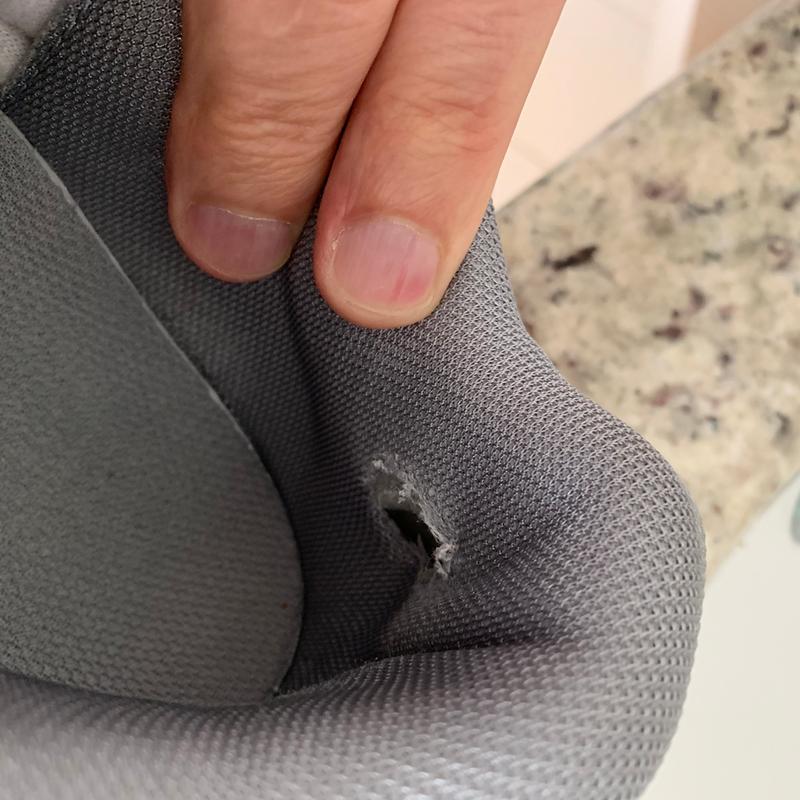 Photo submitted with review of product