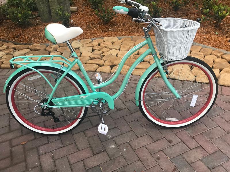 schwinn perla cruiser bike