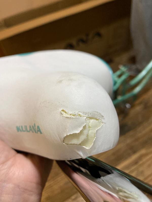 Photo submitted with review of product