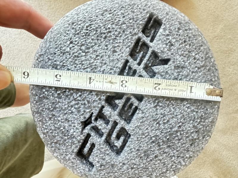 Photo submitted with review of product