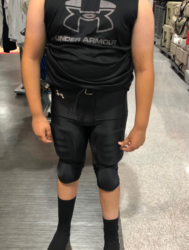 AM Gameday Armor Integrated Football Pant-Black 