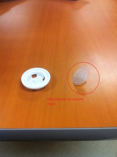 Photo submitted with review of product