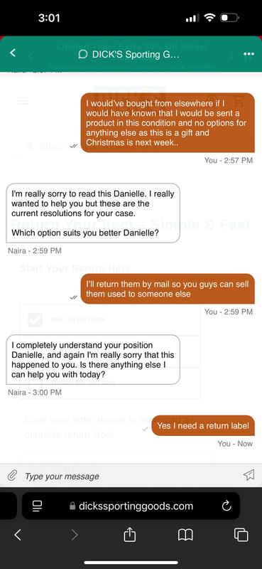 Photo submitted with review of product