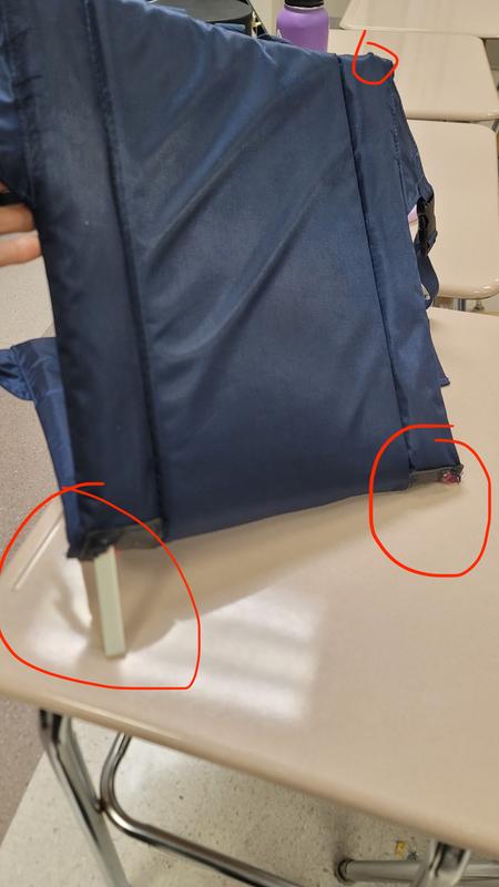 Photo submitted with review of product