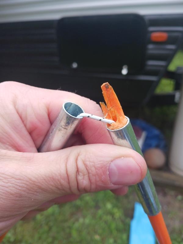 Photo submitted with review of product