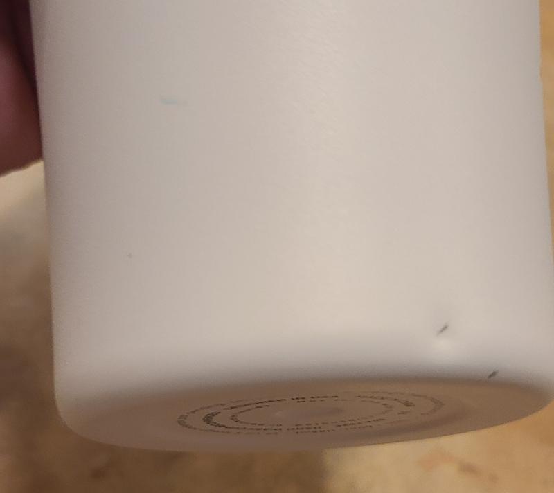Photo submitted with review of product