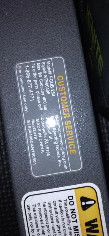 Photo submitted with review of product