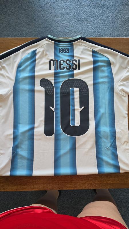 adidas Adult Argentina Lionel Messi #10 2026 Home Replica Jersey