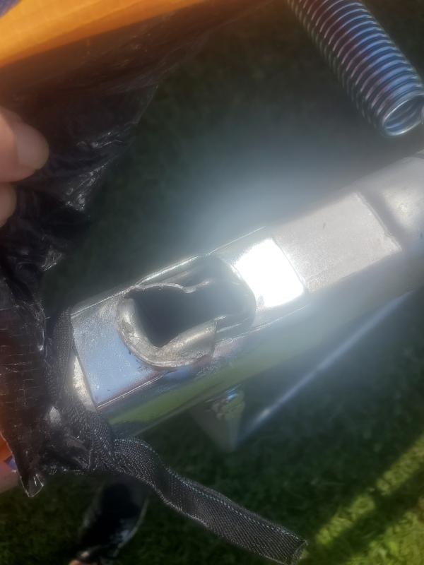 Photo submitted with review of product