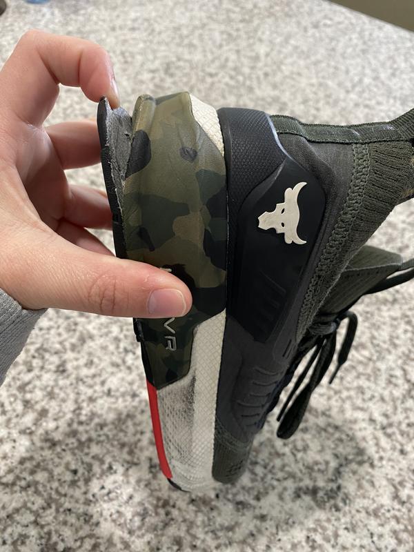 women's ua project rock 3 camo training shoes