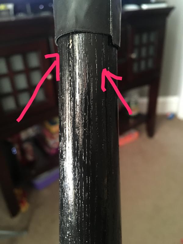 Photo submitted with review of product