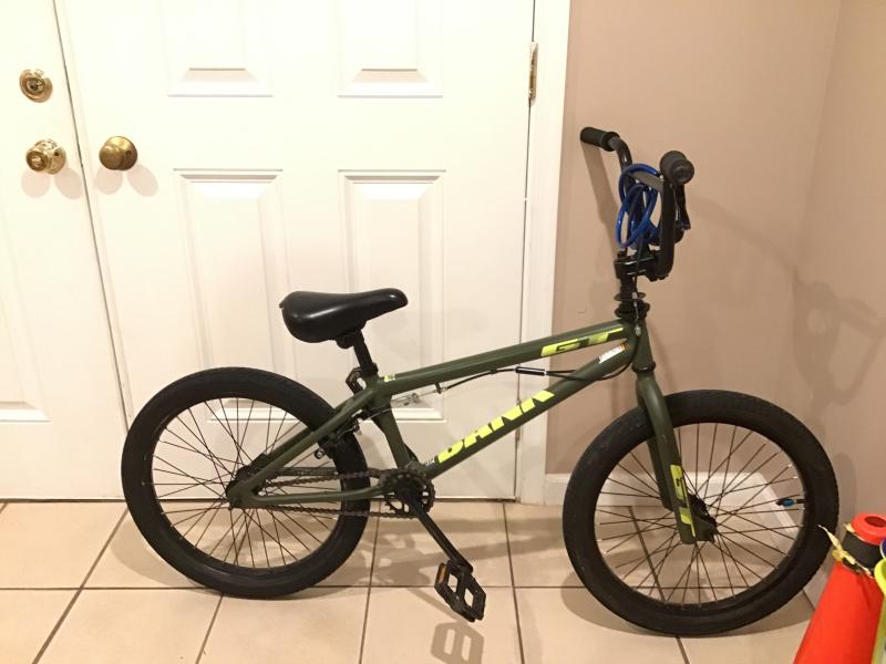 gt bmx green