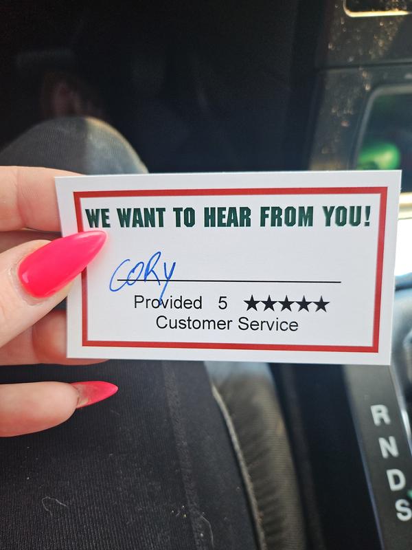 Photo submitted with review of product