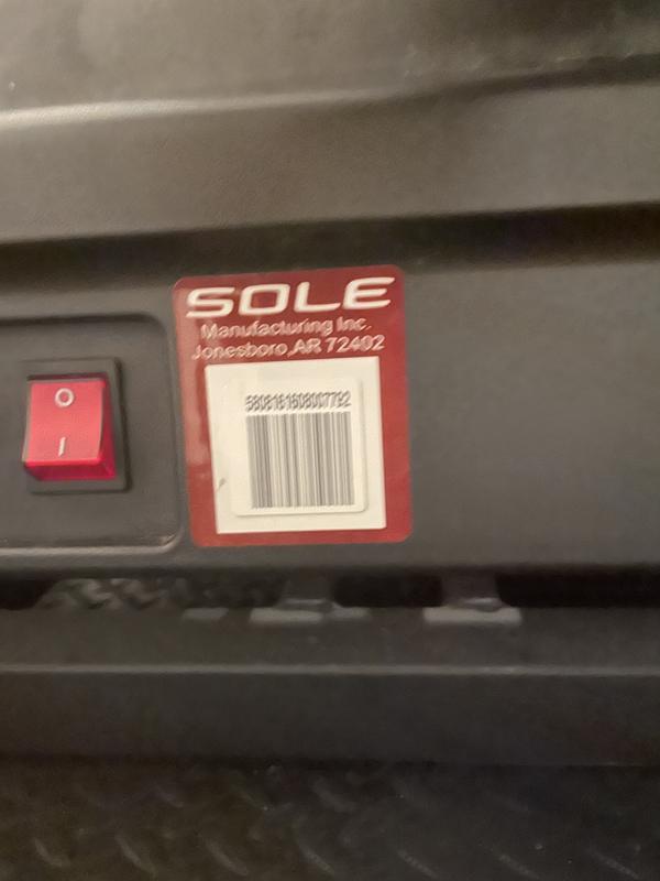 Photo submitted with review of product