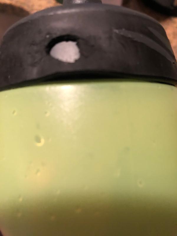 Photo submitted with review of product