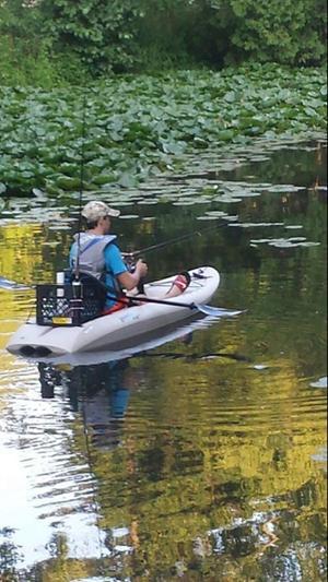 Lifetime Hydros 85 Angler Kayak With Paddle Dick S Sporting Goods