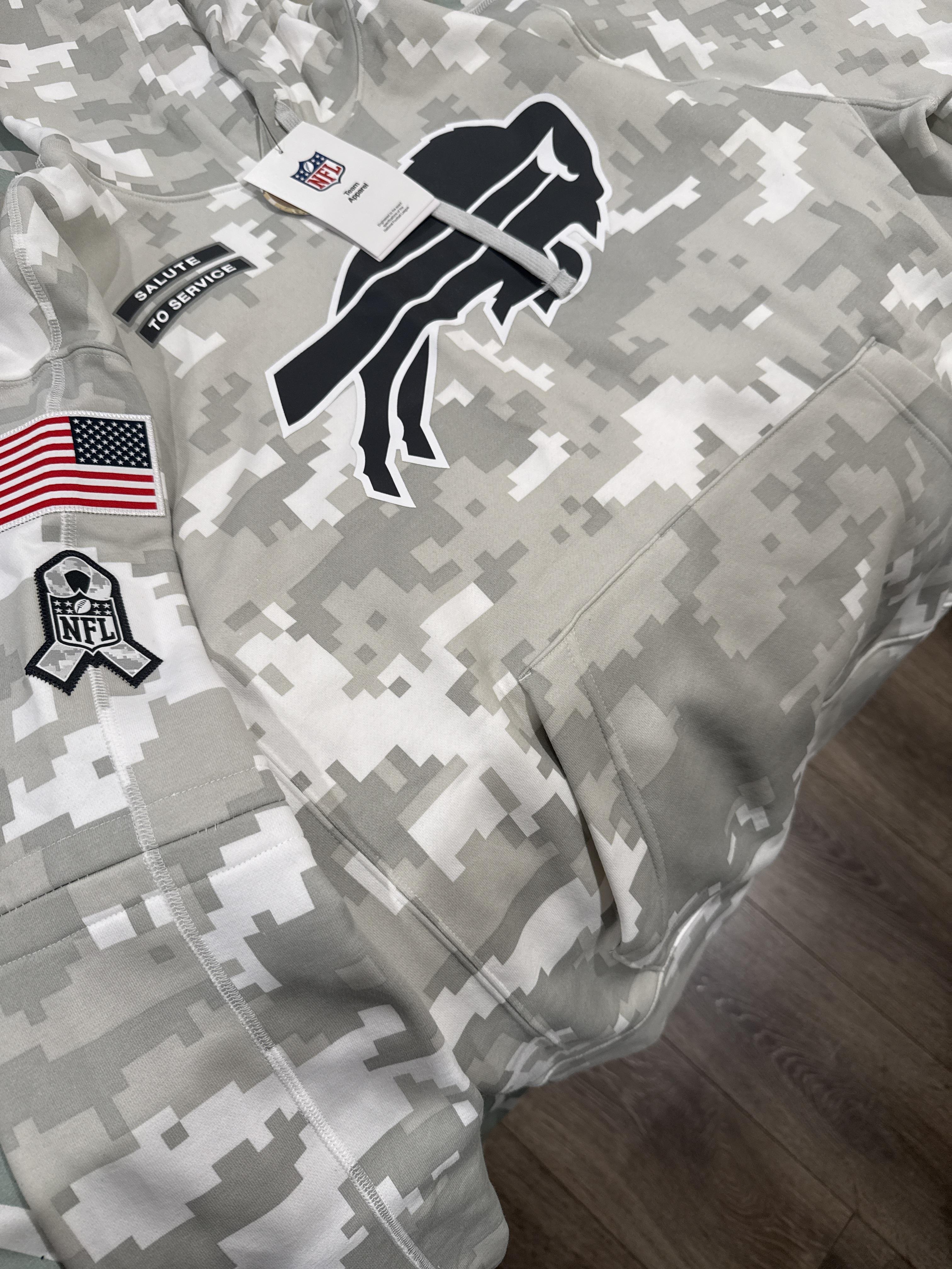 Buffalo bills camo hoodie hotsell