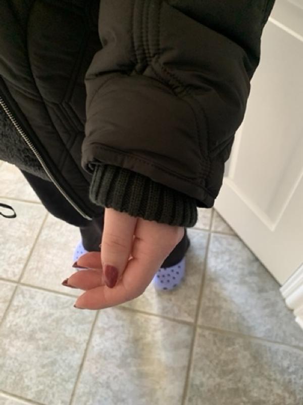 Photo submitted with review of product