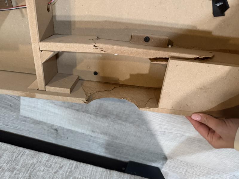 Photo submitted with review of product