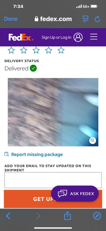 Photo submitted with review of product