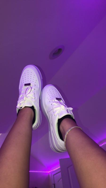 air force ones platform women's