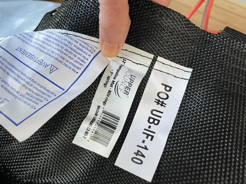 Photo submitted with review of product