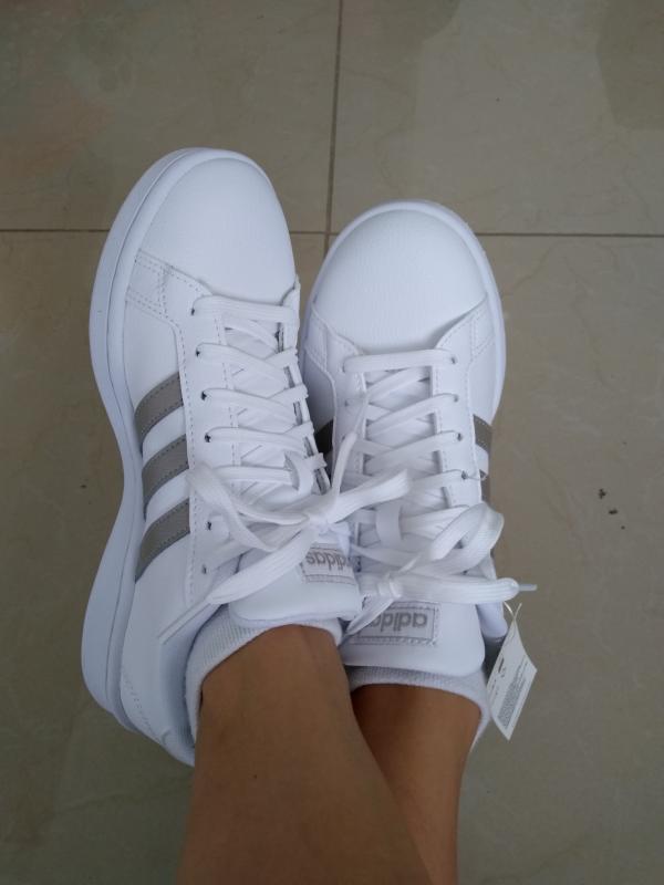 ladies adidas court trainers