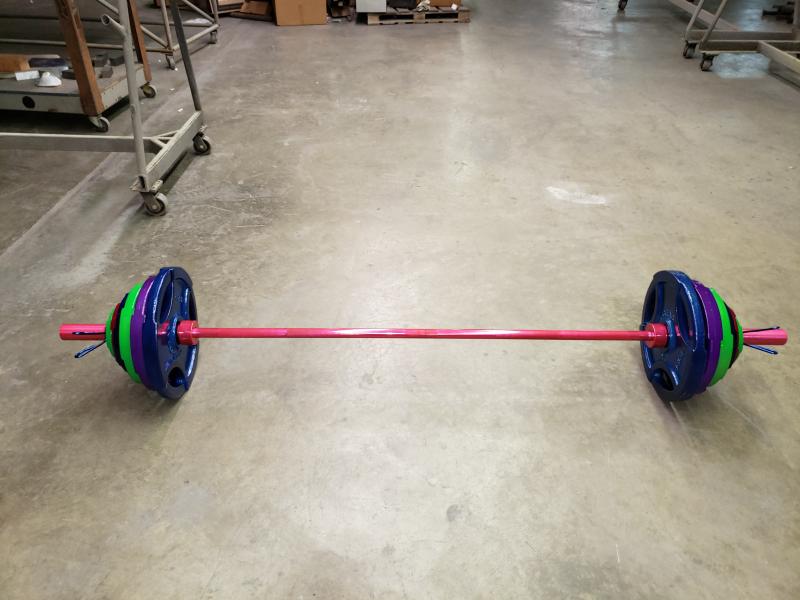 45 lb workout bar