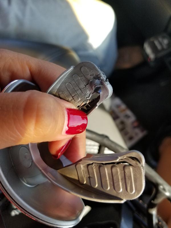Photo submitted with review of product