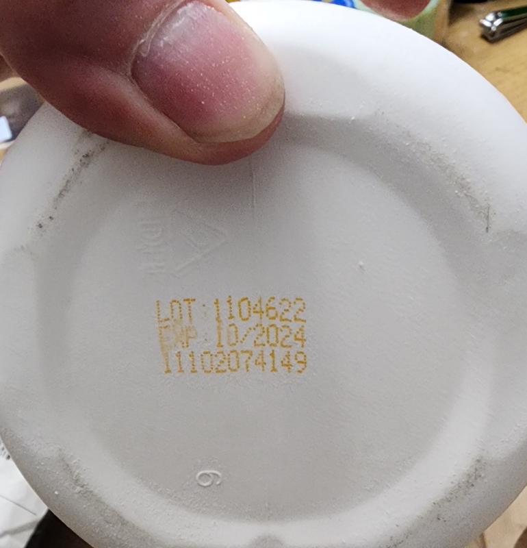 Photo submitted with review of product