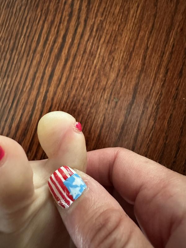 Photo submitted with review of product