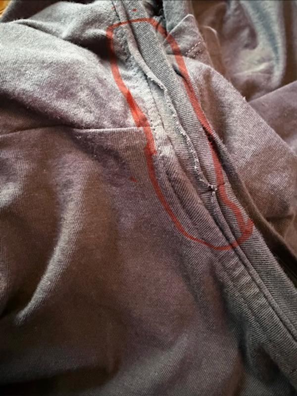 Photo submitted with review of product