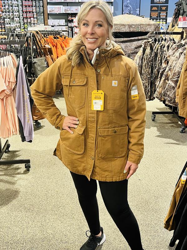 Carhartt Women s Loose Fit Weathered Duck Coat Dick s Sporting Goods