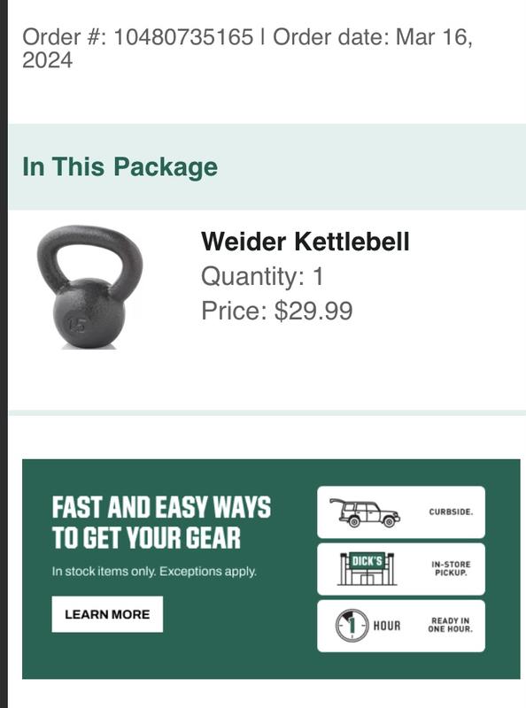 Photo submitted with review of product