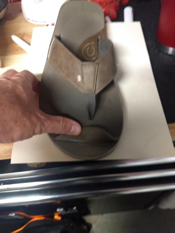 Photo submitted with review of product