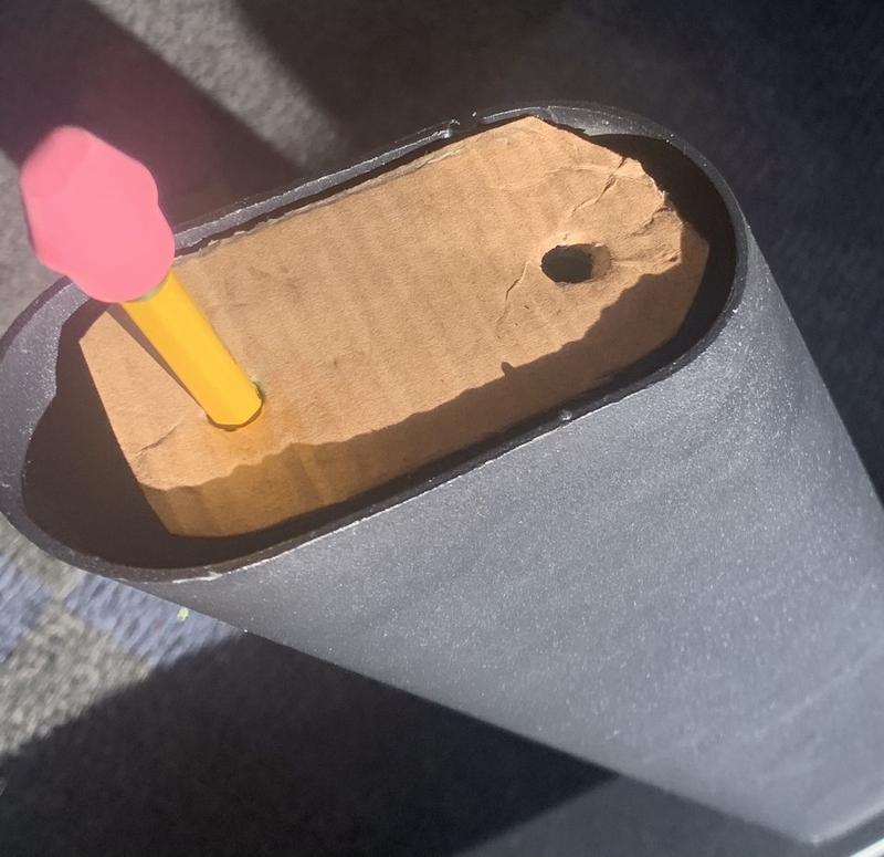 Photo submitted with review of product